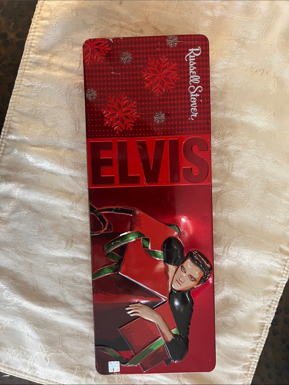 Russell Stover Elvis Tin